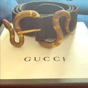 Gucci Snake Belt